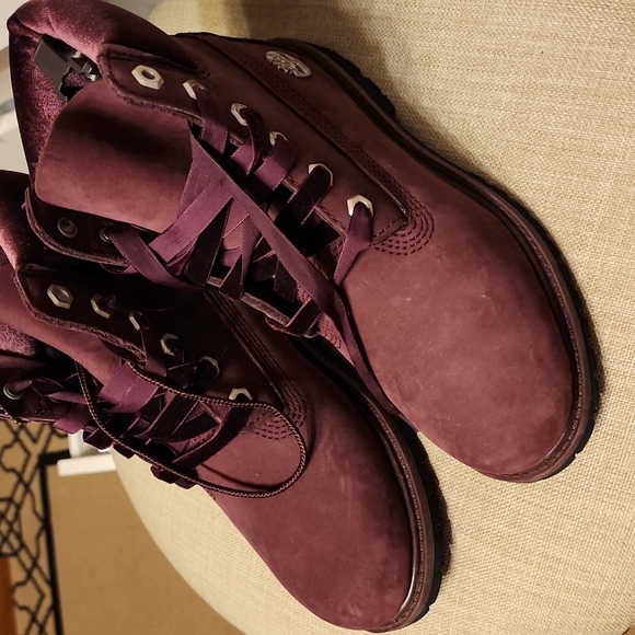 Timberland Shoes Red Velvet Timbs Timberland Boots Limited Edition